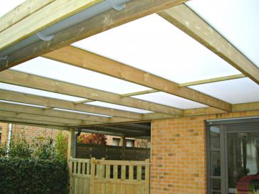 Houten pergola