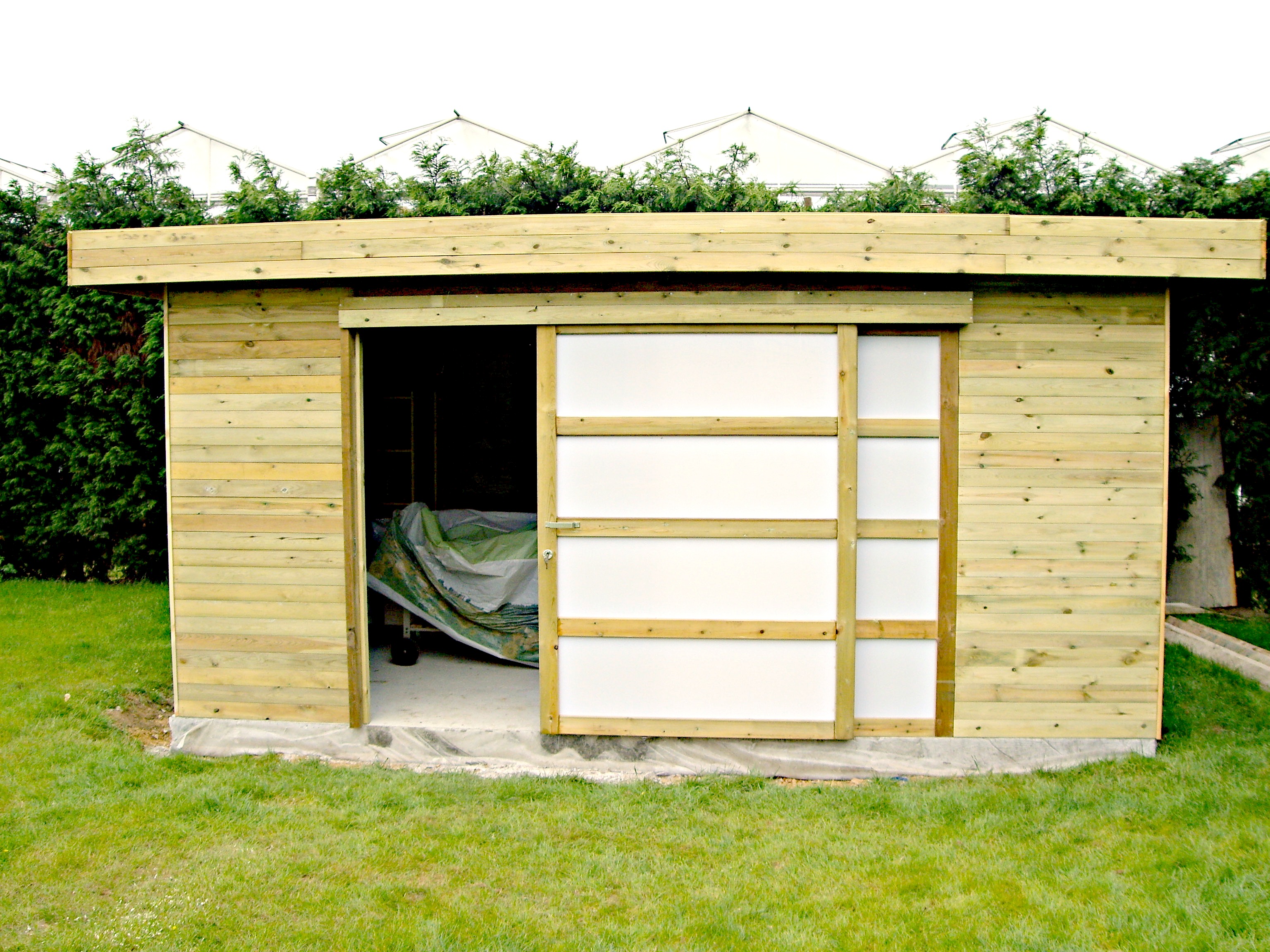 houten tuinhuis | Alfa Construct